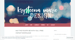 Desktop Screenshot of krysteenamariephotoblog.com